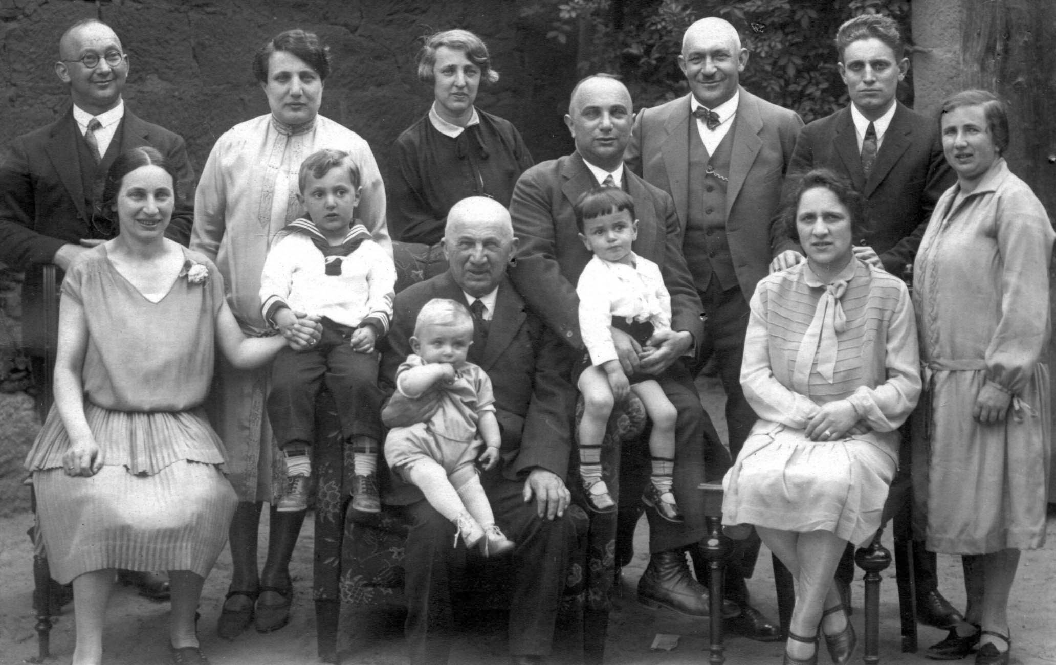 Munz family birthday 70 of Simon Munz 1927