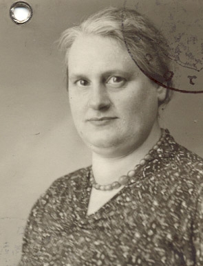 Mina Schmalzbach, Ruths Mutter. Foto: Stadtarchiv Hechingen.