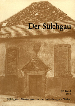 Der Sülchgau, 32. Band 1988.