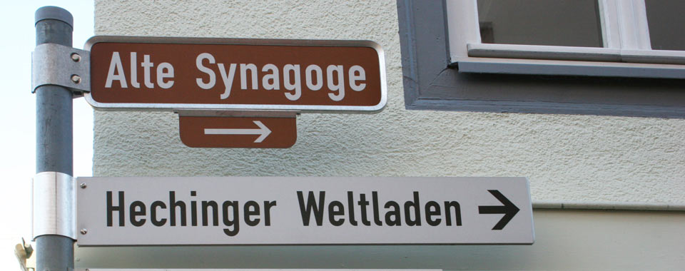 Schild Alte Synagoge