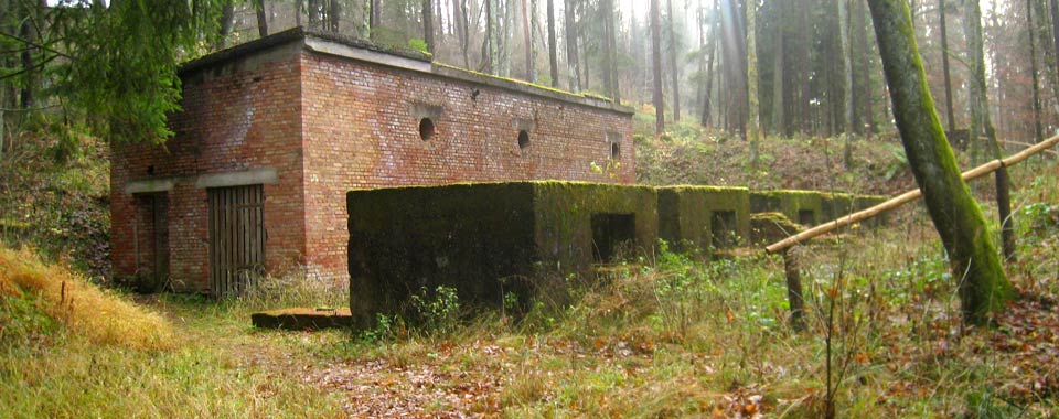 Eckerwald Backsteinruine