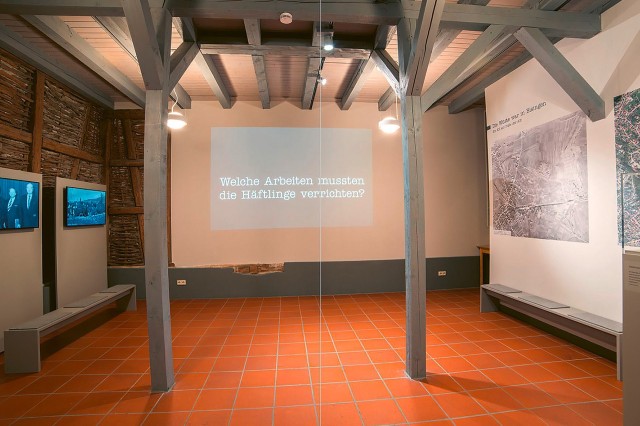 Dauerausstellung im Museum KZ Bisingen