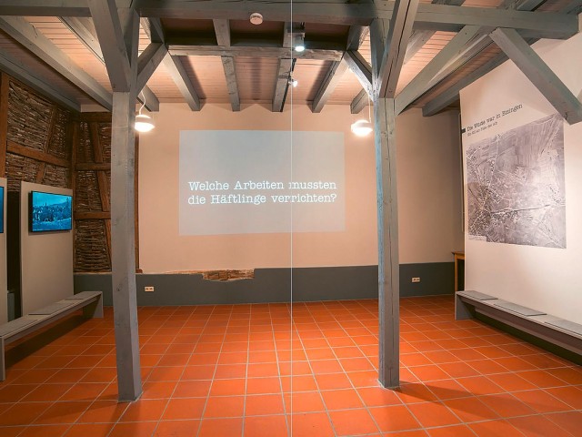 Dauerausstellung im Museum KZ Bisingen
