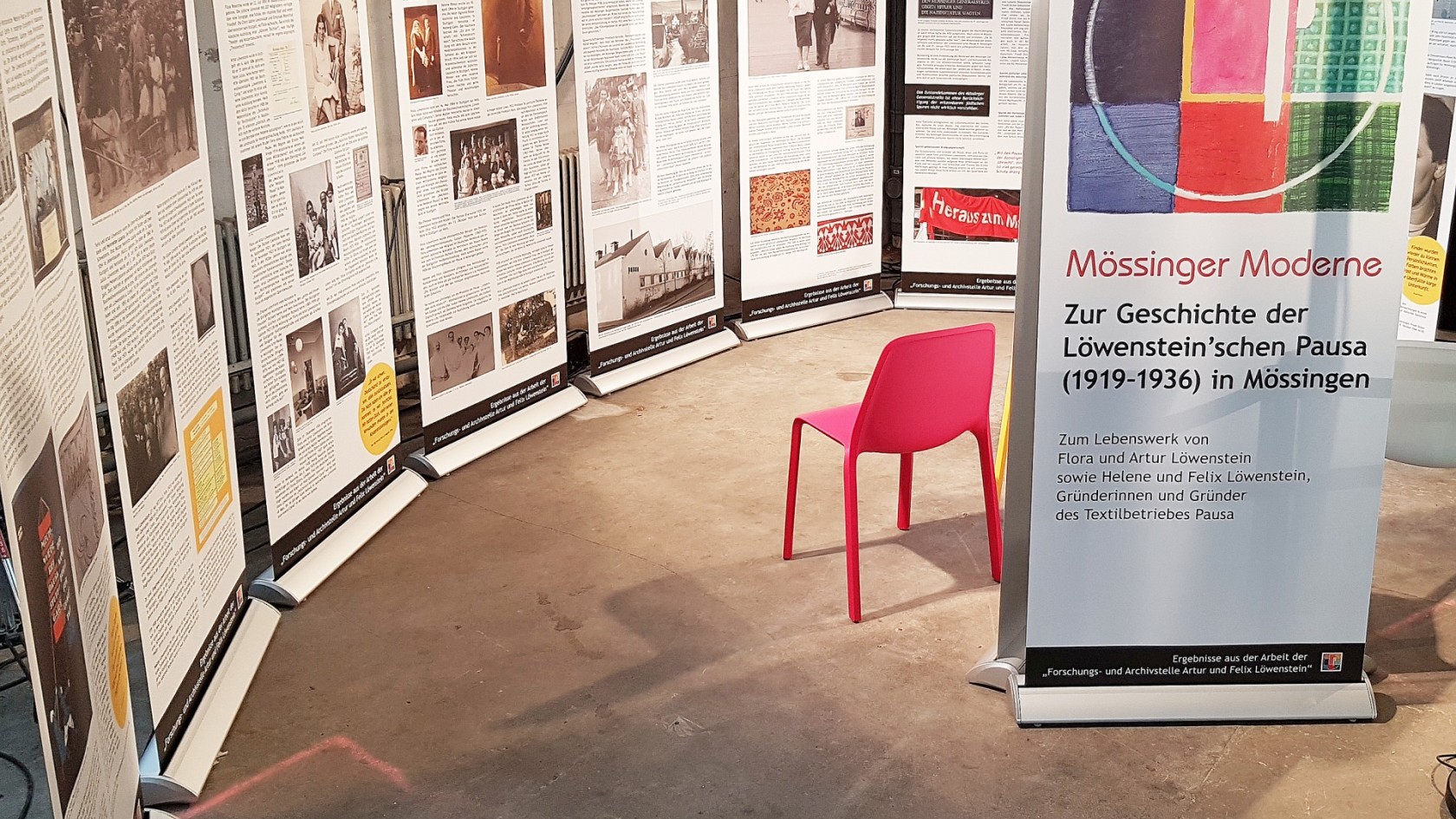 „Mössinger Moderne” zu Gast in der Alten Synagoge Hechingen