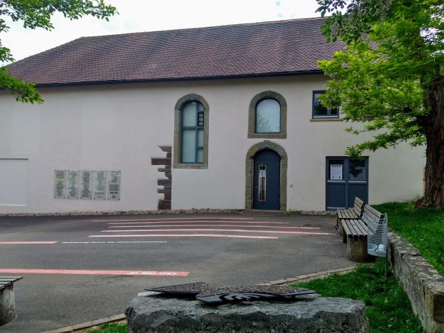 EIngang/Außenasicht (Synagoge Haigerloch)
