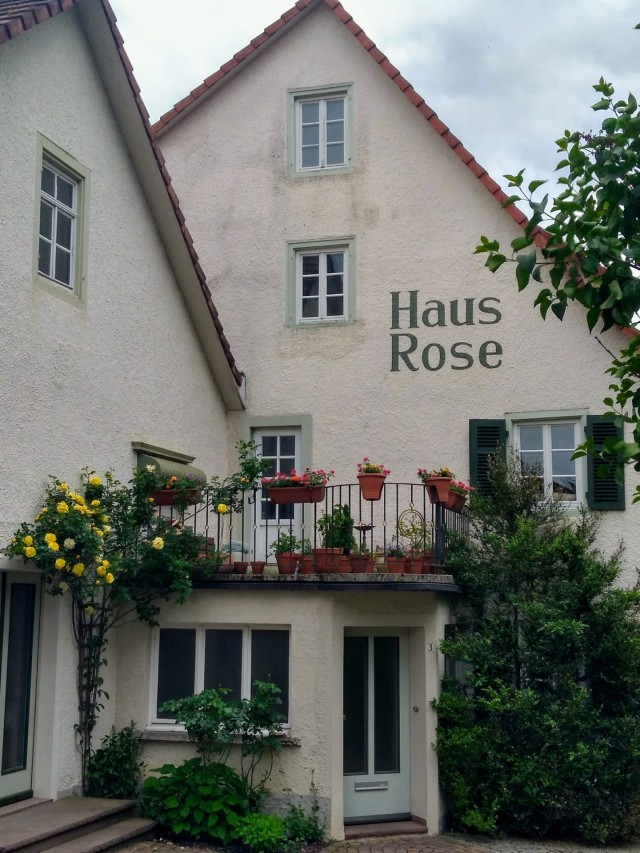 Eingang zum Gasthaus Rose (Haigerloch)