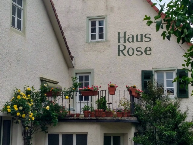 Eingang zum Gasthaus Rose (Haigerloch)