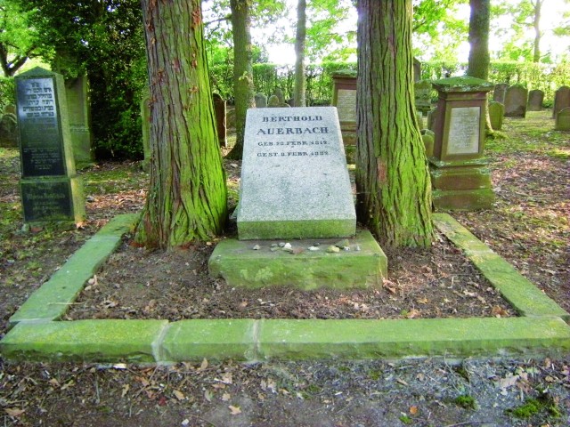 Auerbach Grab - Jüdischer Friedhof Nordstetten