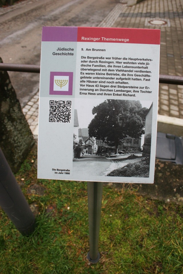 Station 9 "Am Brunnen" (Themenweg Rexingen)