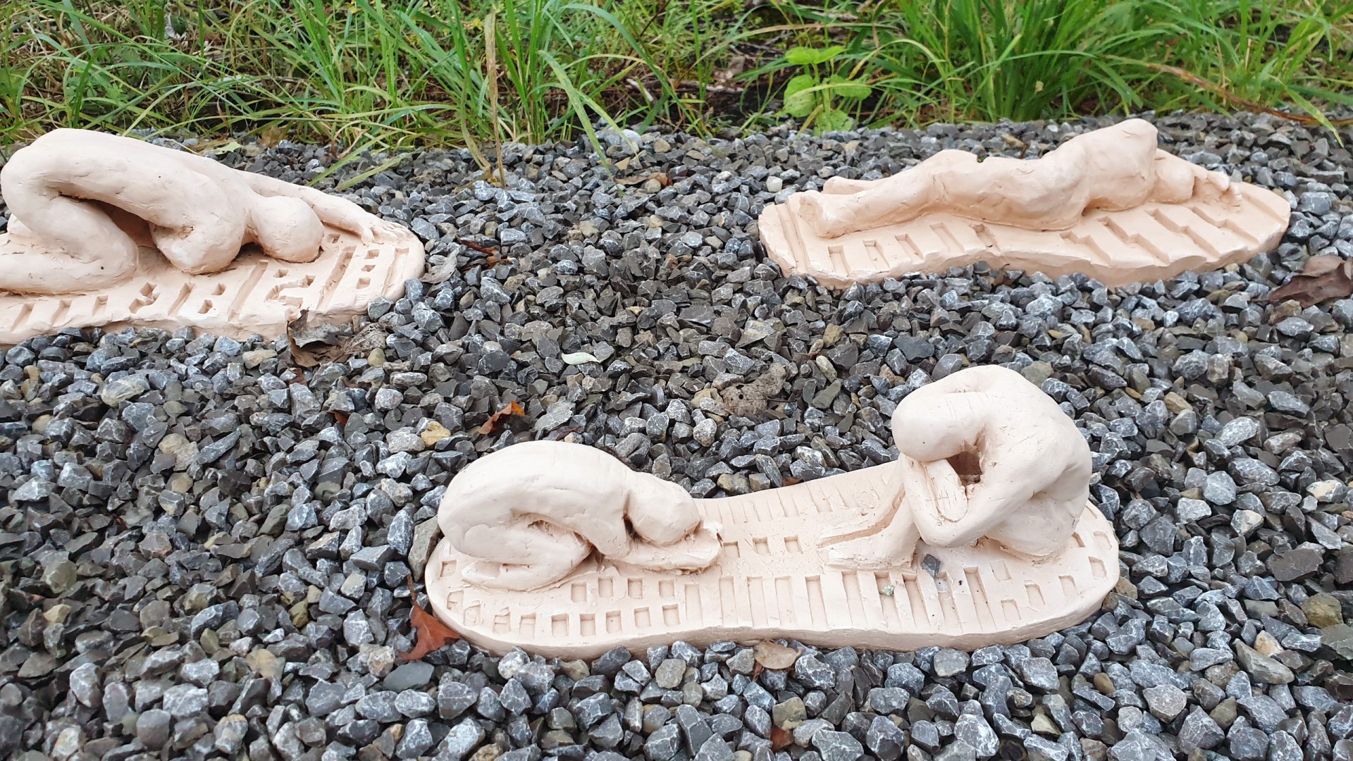Skulpturenpfad Projekt "Fußabdrücke" (Hailfingen/Tailfingen)