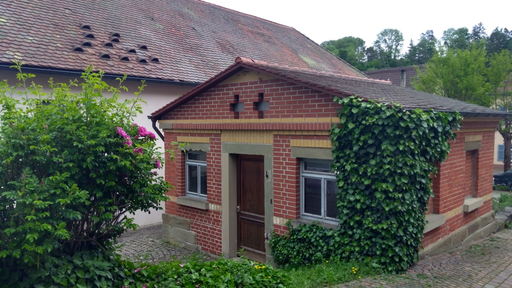 Außenansicht Mikwe (Ehemalige Synagoge Haigerlich)