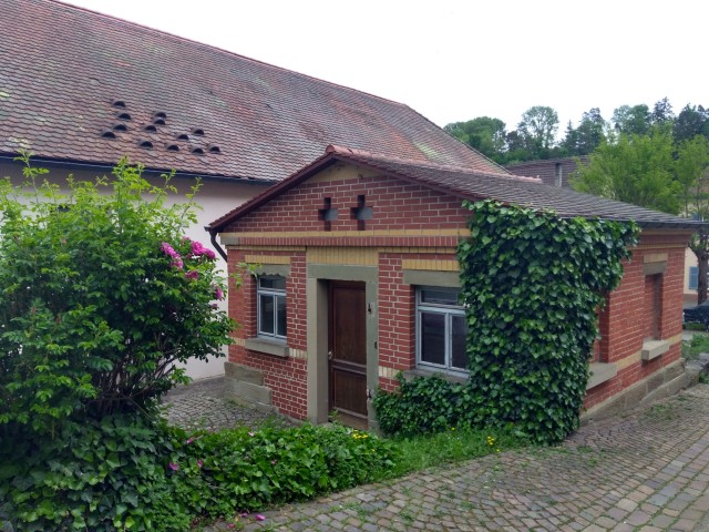 Außenansicht Mikwe (Ehemalige Synagoge Haigerlich)