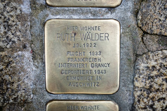 Stolperstein "Ruth Wälder"