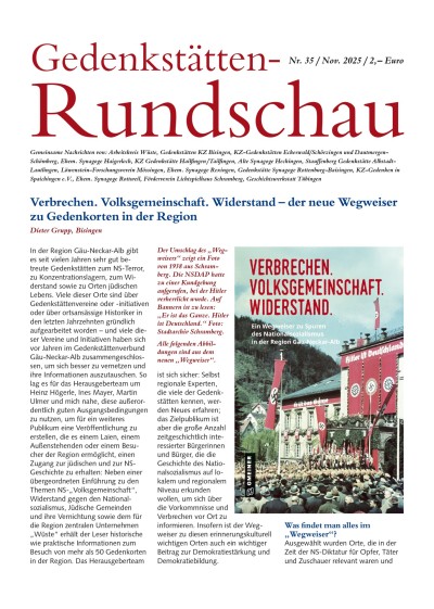 Gedenkstätten-Rundschau