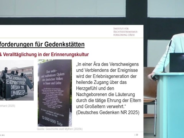 Tim Fröhlich: Über Rechtsextremismus und Geschichtsrevisionismus