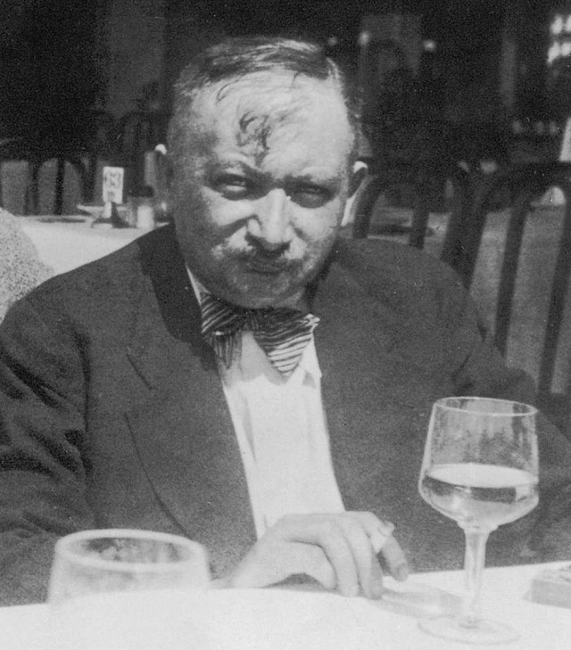 Joseph Roth, 1936 in Ostende.