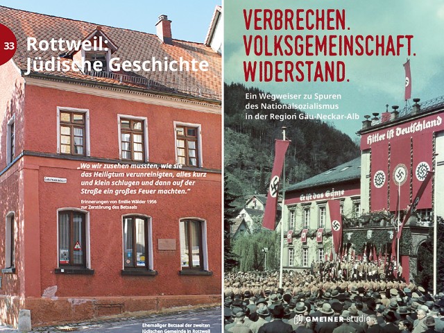 Wegweiser zu Spuren des Nationalsozialismus in der Region Gäu-Neckar-Alb